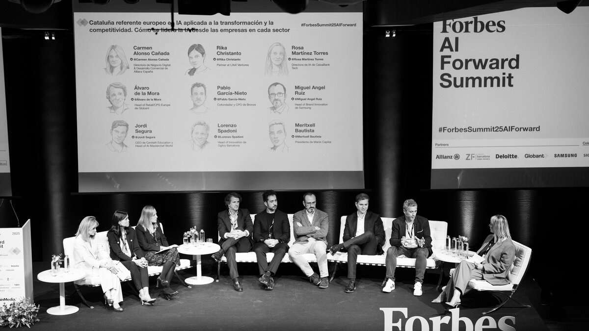 Meritxell Bautista during the Build what matters keynote on impact and legacy